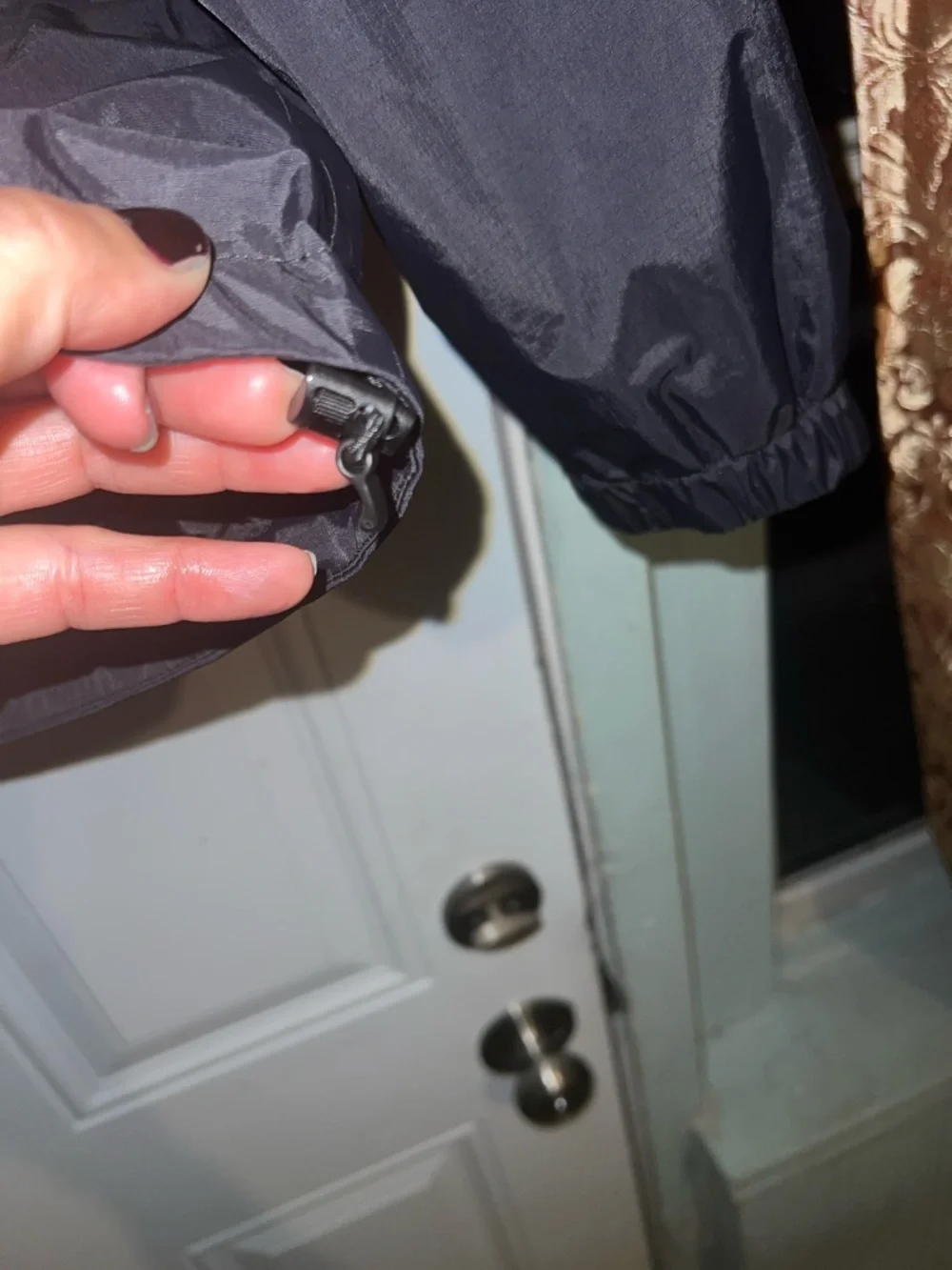 The North Face Men's Black Hooded Rain Shell